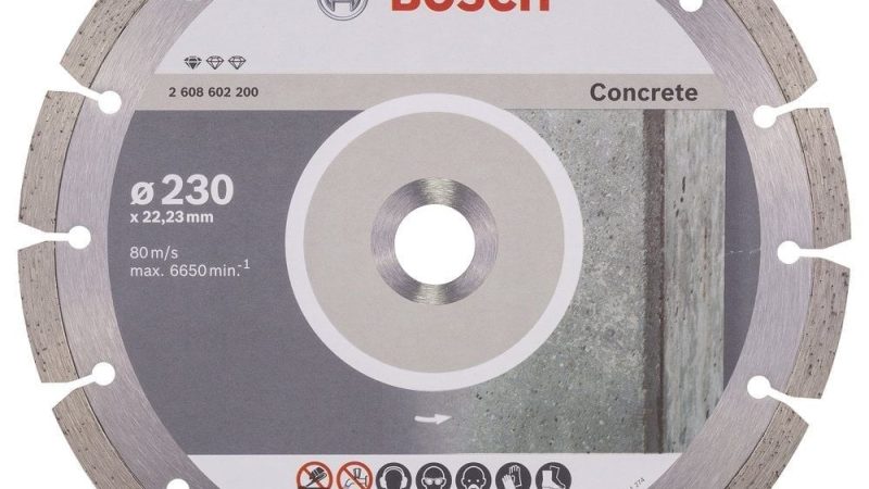 Bosch – Standard Seri Beton İçin Elmas Kesme Diski 230 mm