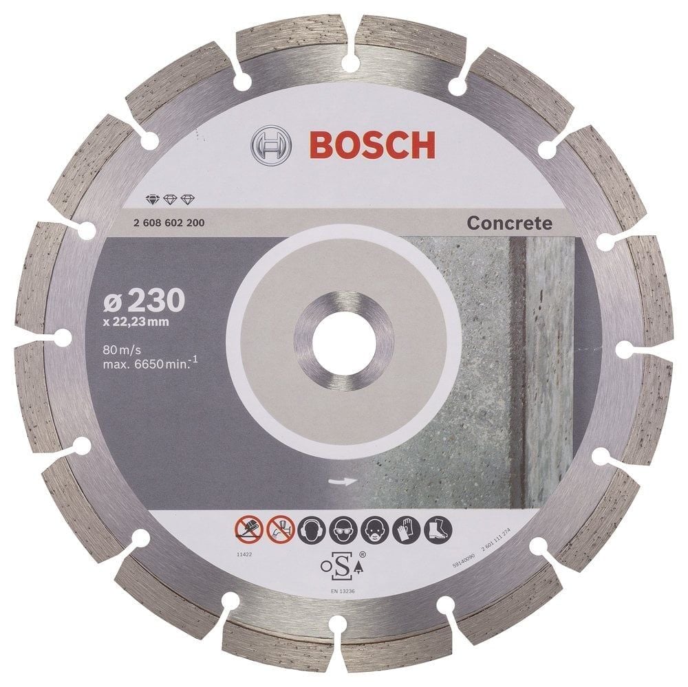 Bosch – Standard Seri Beton İçin Elmas Kesme Diski 230 mm