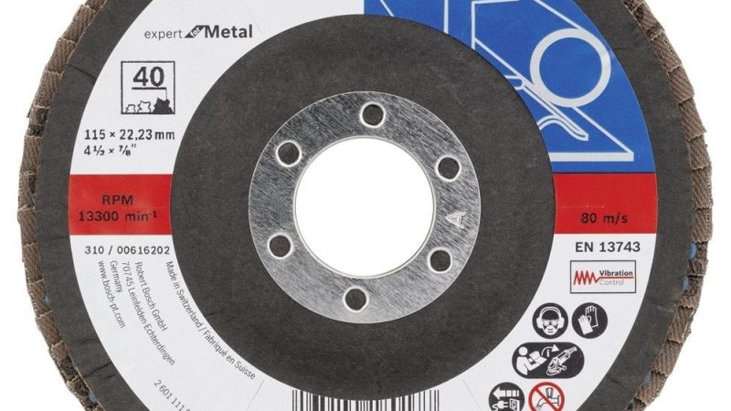 Bosch – 115 mm 40 Kum Expert Serisi Metal Flap Disk