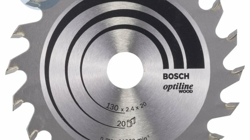 Bosch – Optiline Serisi Ahşap için Daire Testere Bıçağı 130*20/16 mm 20 Diş